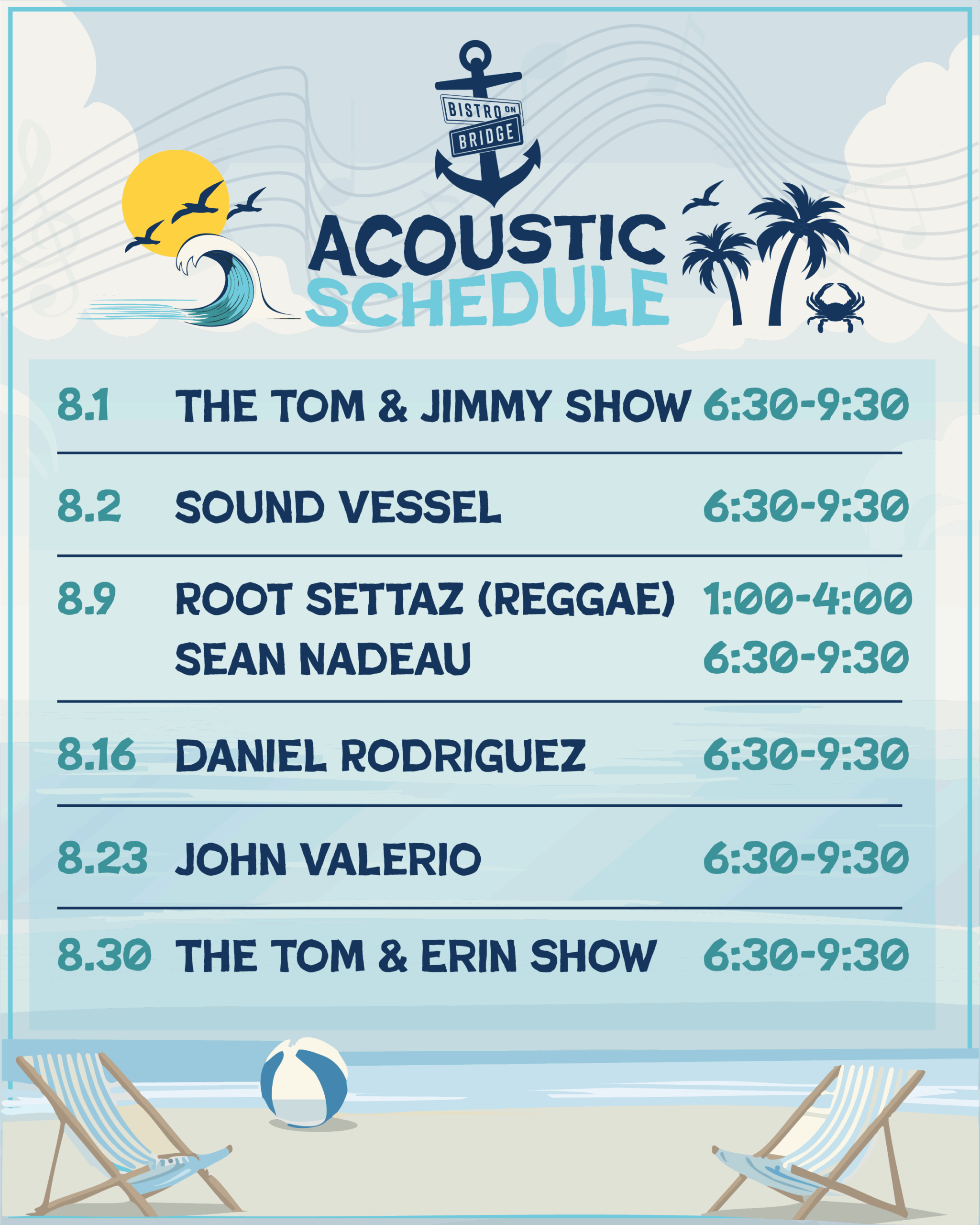 August Acoustic Musicians