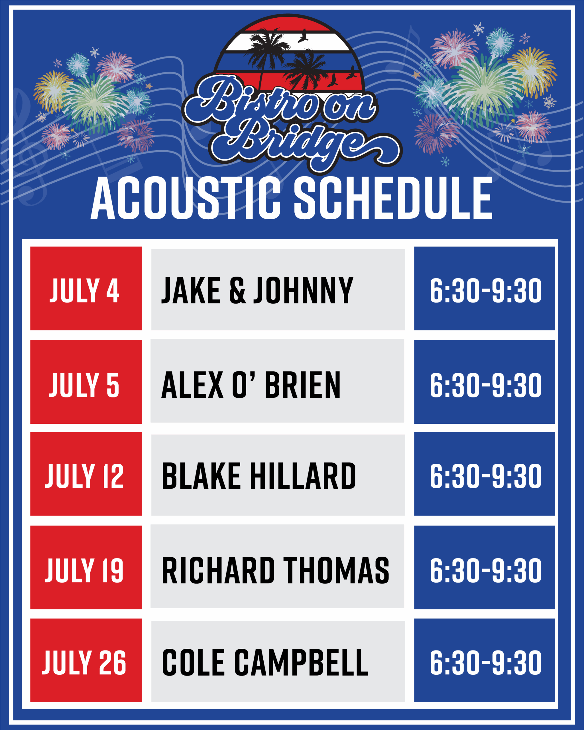 July Acoustic
