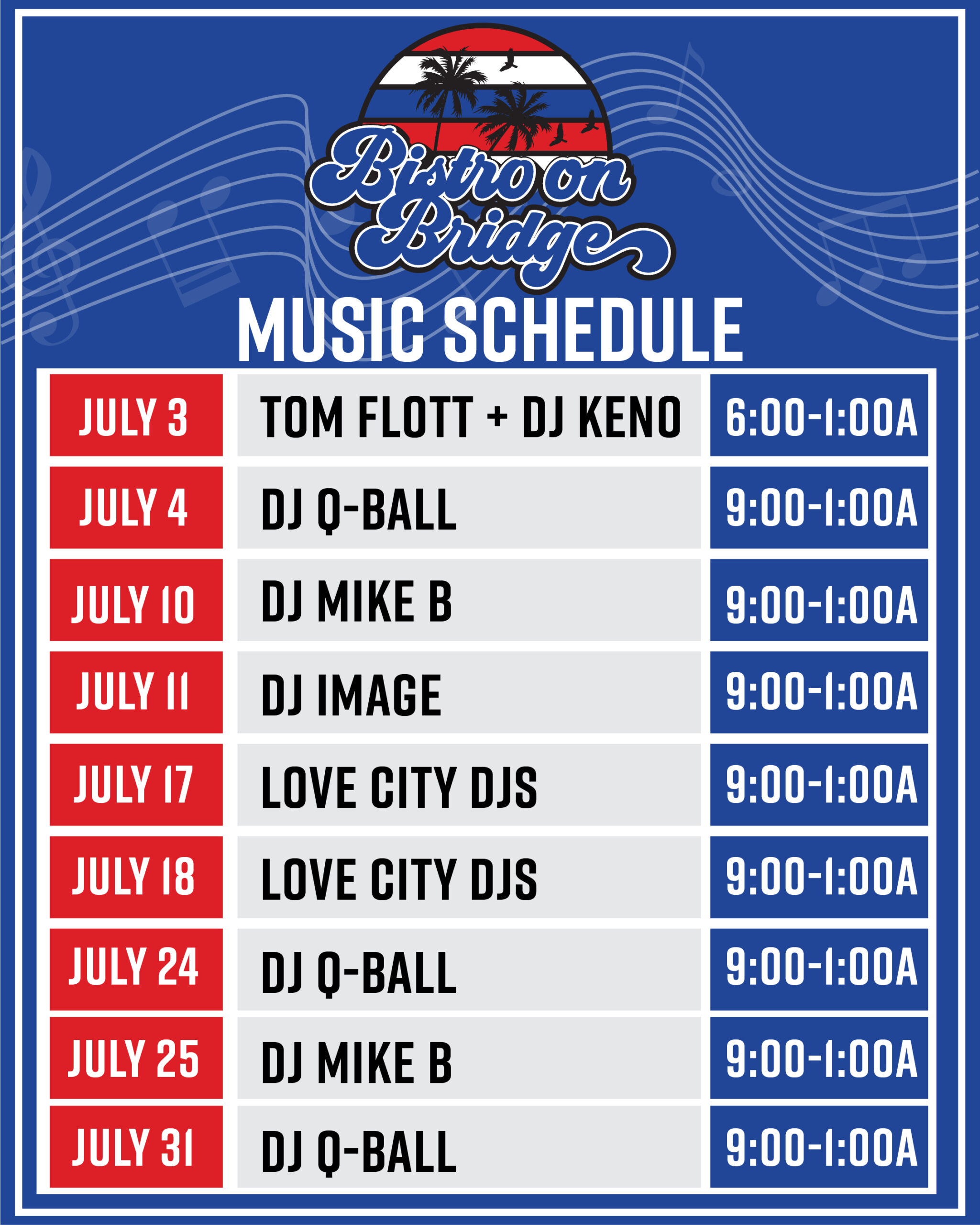 July Music