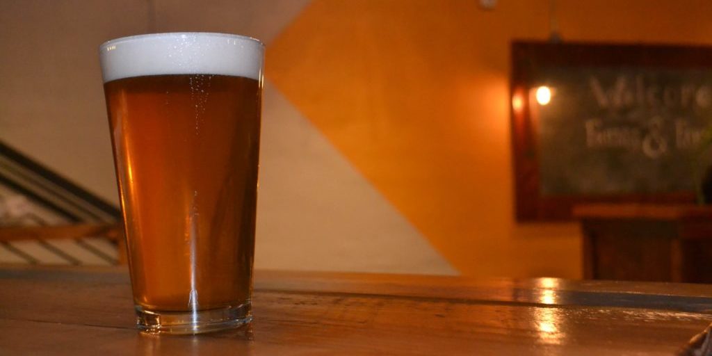 Pint of Beer at Bistro on Bridge