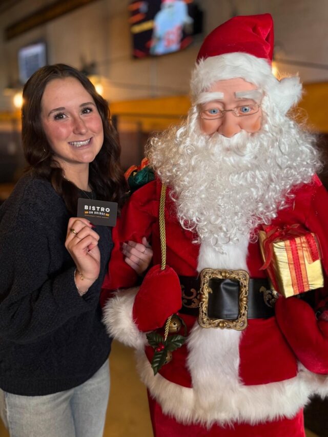✨Today we kick off our Holiday Gift Card Promo! ✨

🎁 Spend $50, Get $10 🆓 
🎁 Spend $100, Get $25 🆓 

Available for in house purchase only. And for Black Friday, get 20% OFF all merch! Come on by for the holiday feels. We’ll be Decking the Halls from Top to Bottom! 🎄🎅🏻 🌟 

#bistroonbridge #holiday #promo #giftcard #phoenixville #supportlocal #supportsmallbusiness